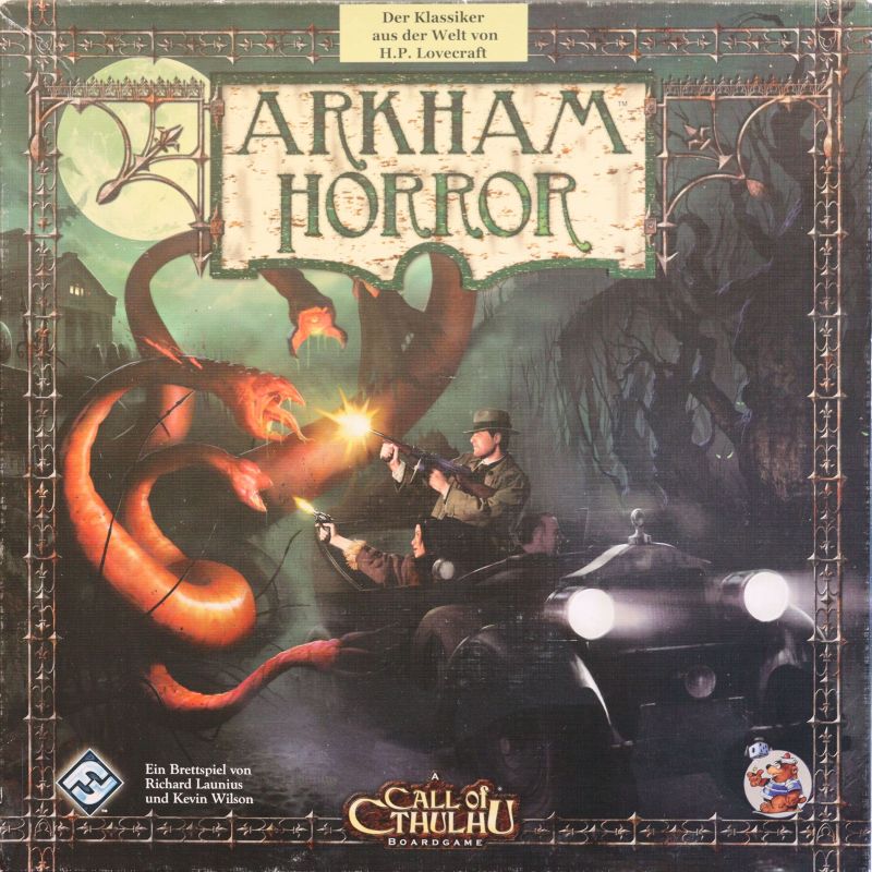 Arkham Horror Cover des Brettspiels 'Arkham Horror'